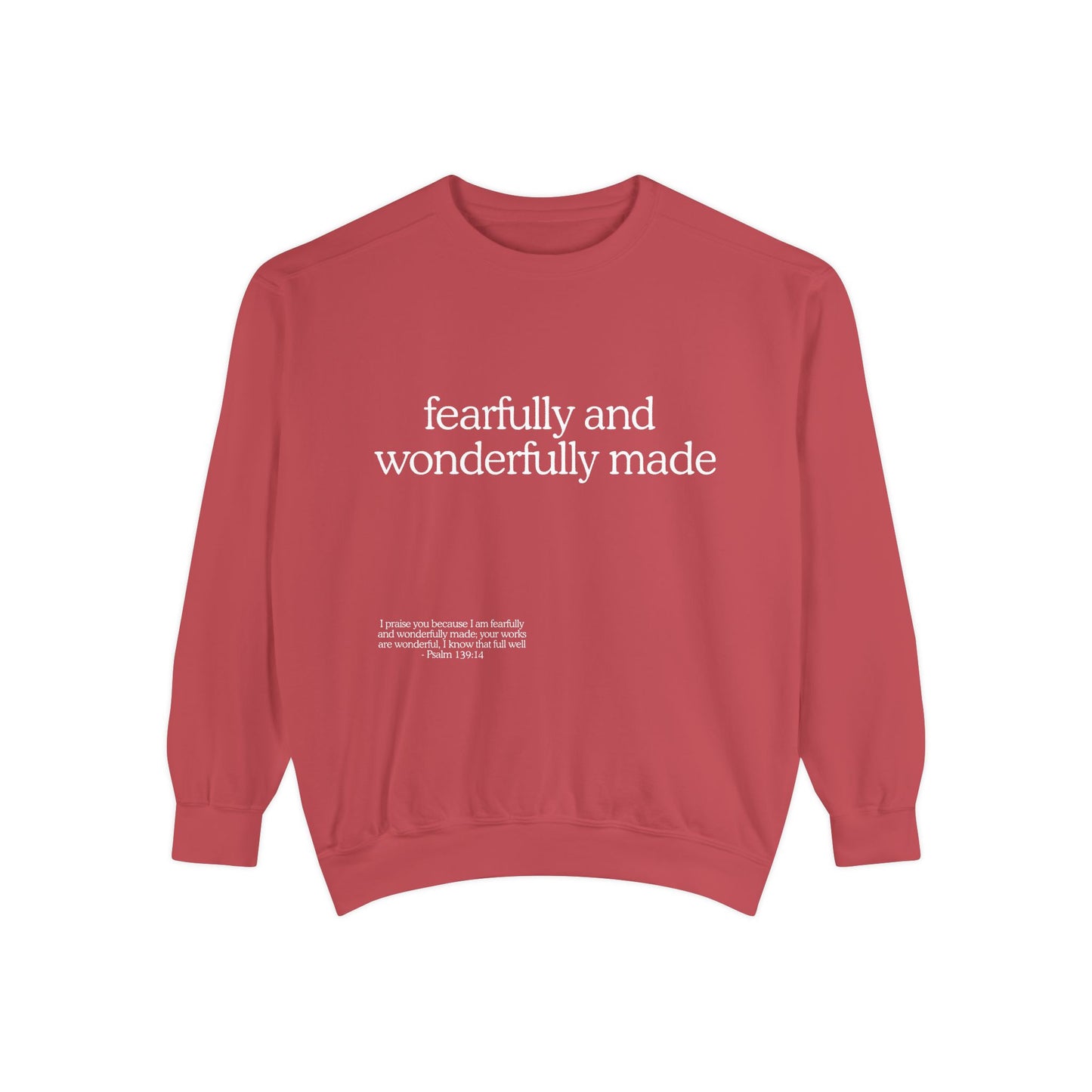 "Fearfully and Wonderfully Made" Crewneck
