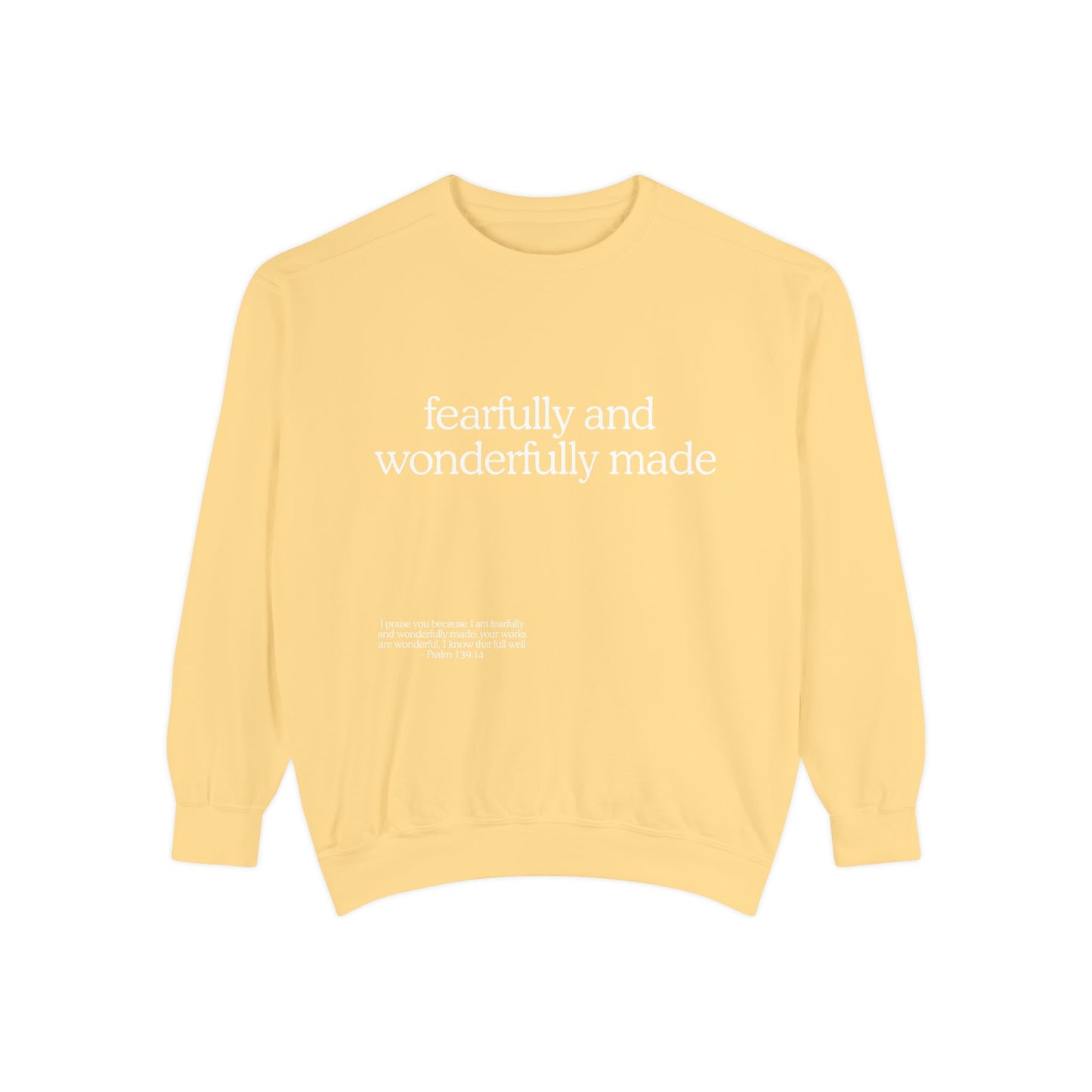 "Fearfully and Wonderfully Made" Crewneck