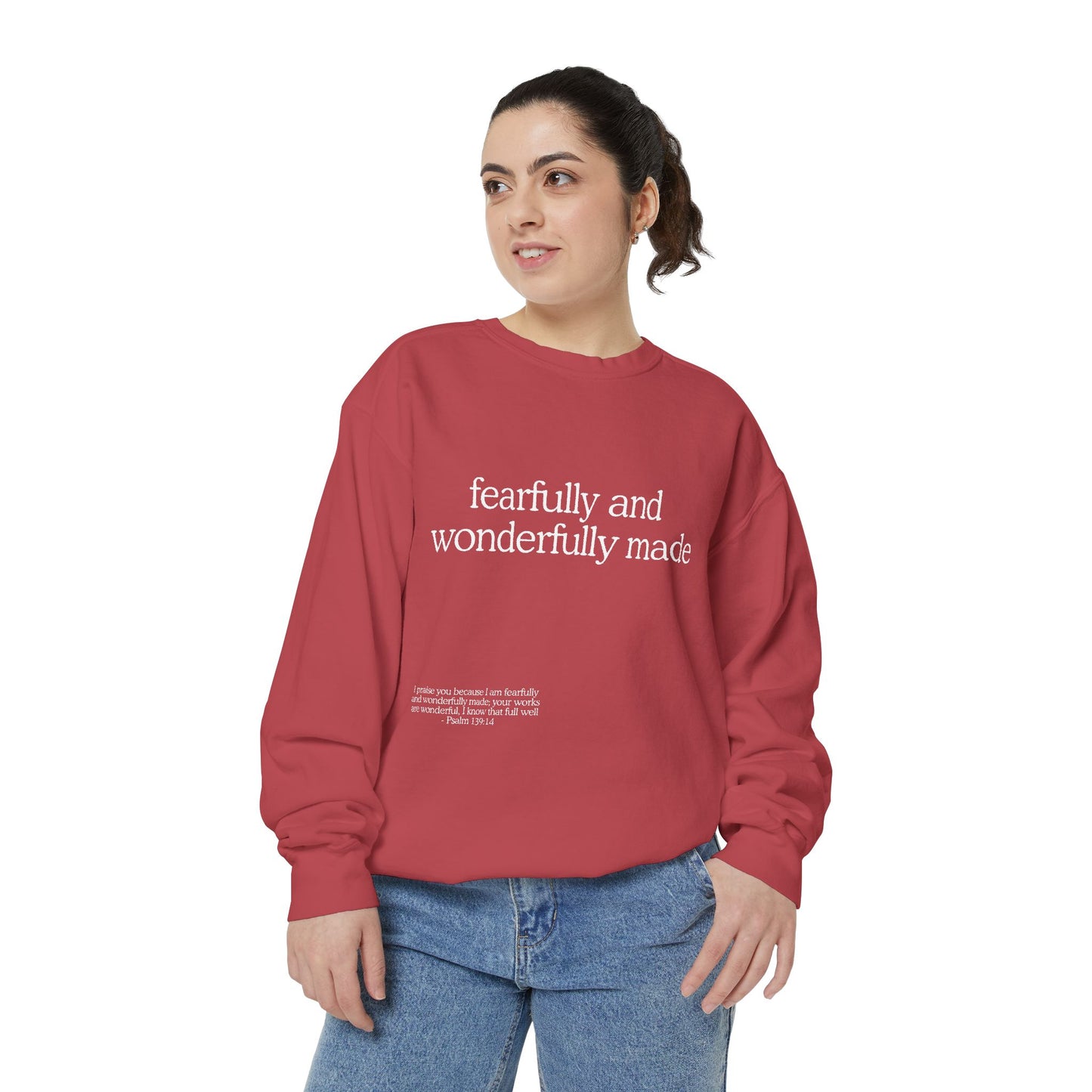 "Fearfully and Wonderfully Made" Crewneck