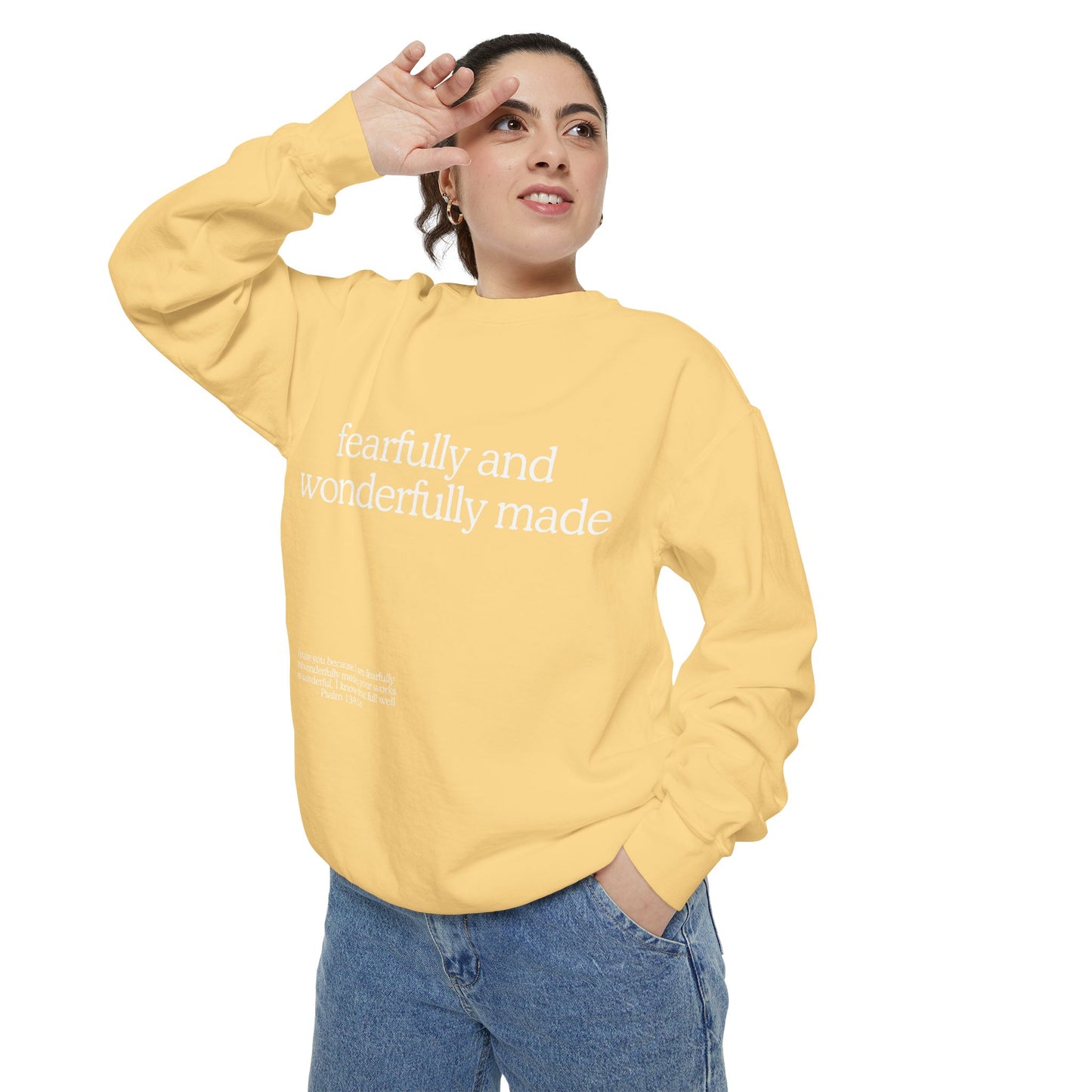 "Fearfully and Wonderfully Made" Crewneck