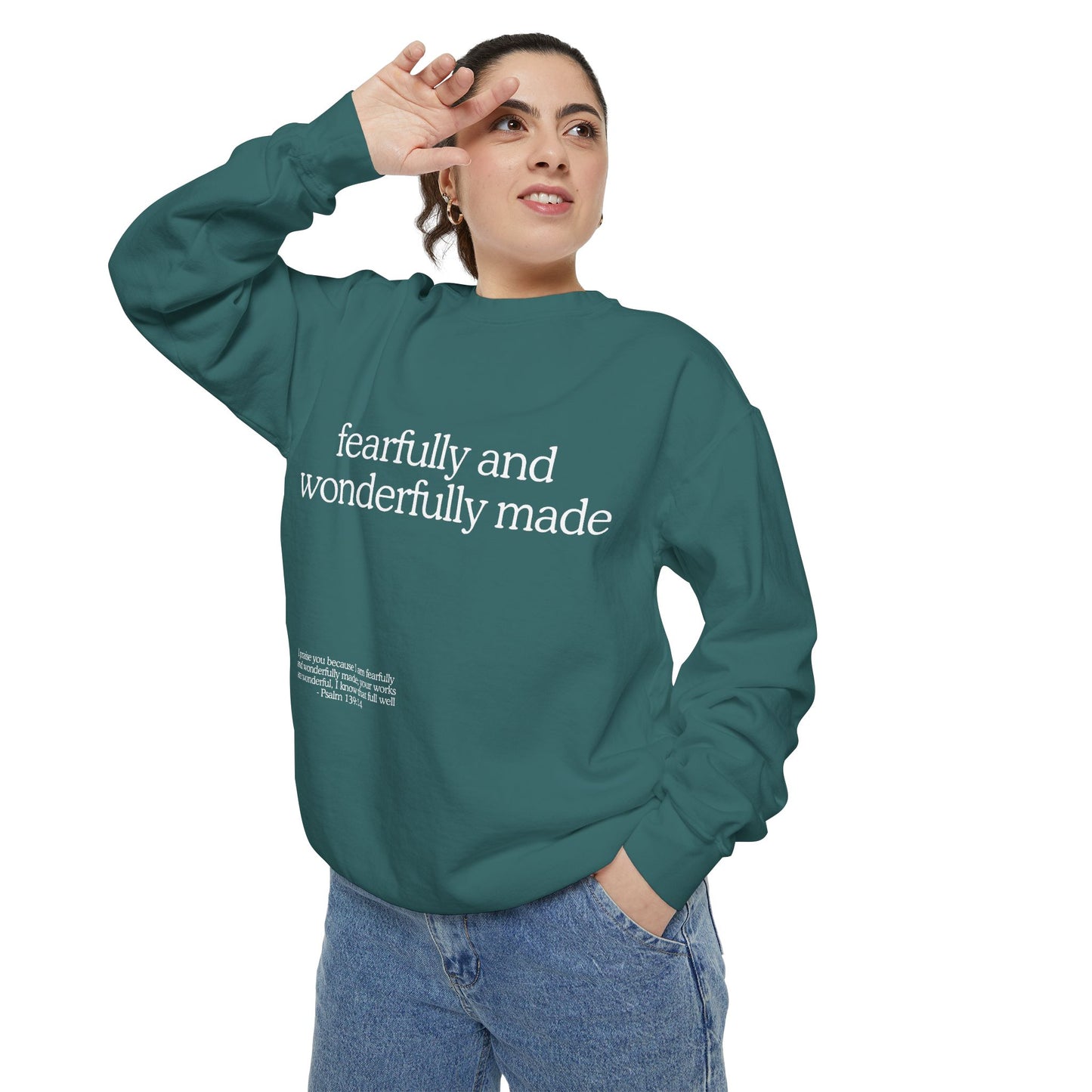 "Fearfully and Wonderfully Made" Crewneck