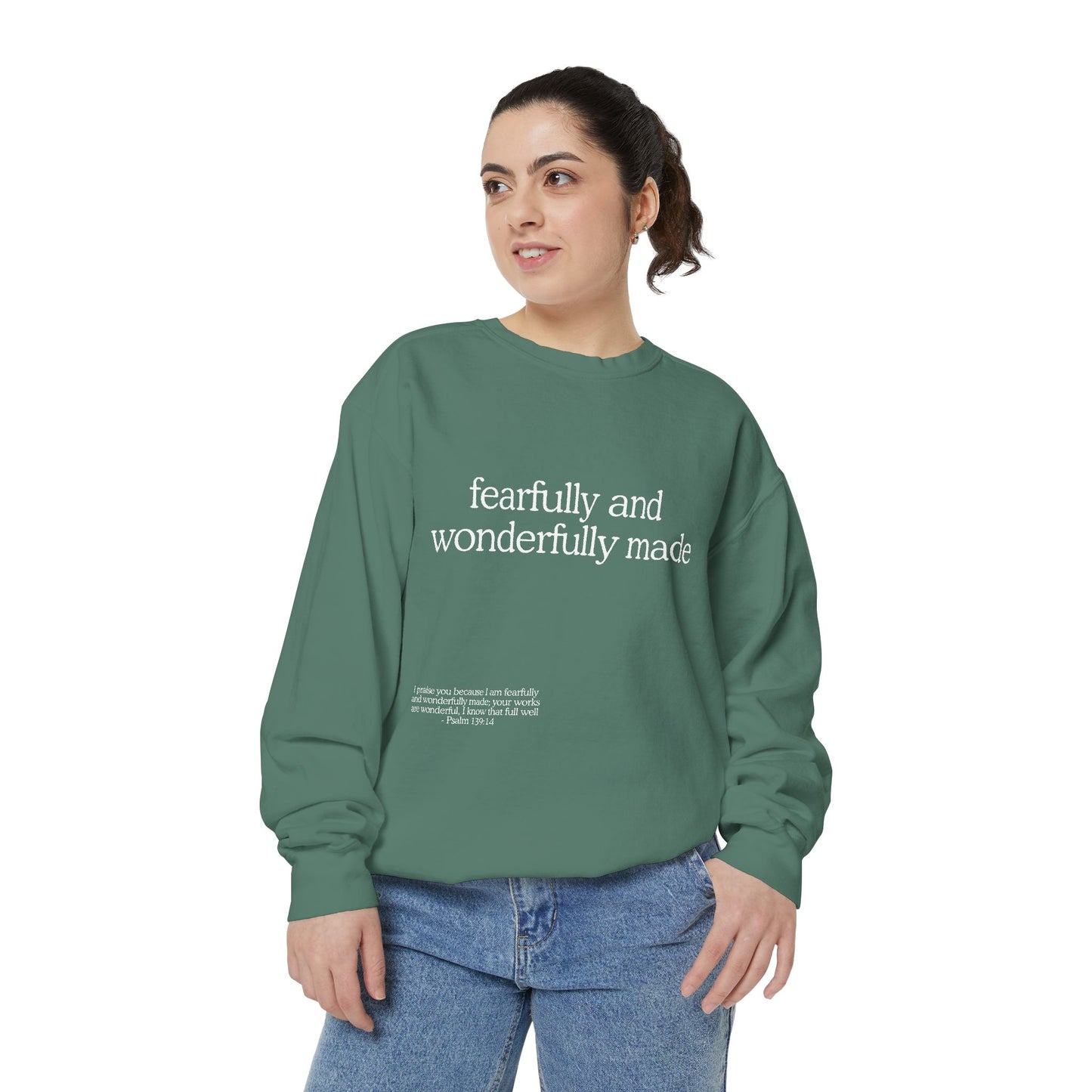 "Fearfully and Wonderfully Made" Crewneck