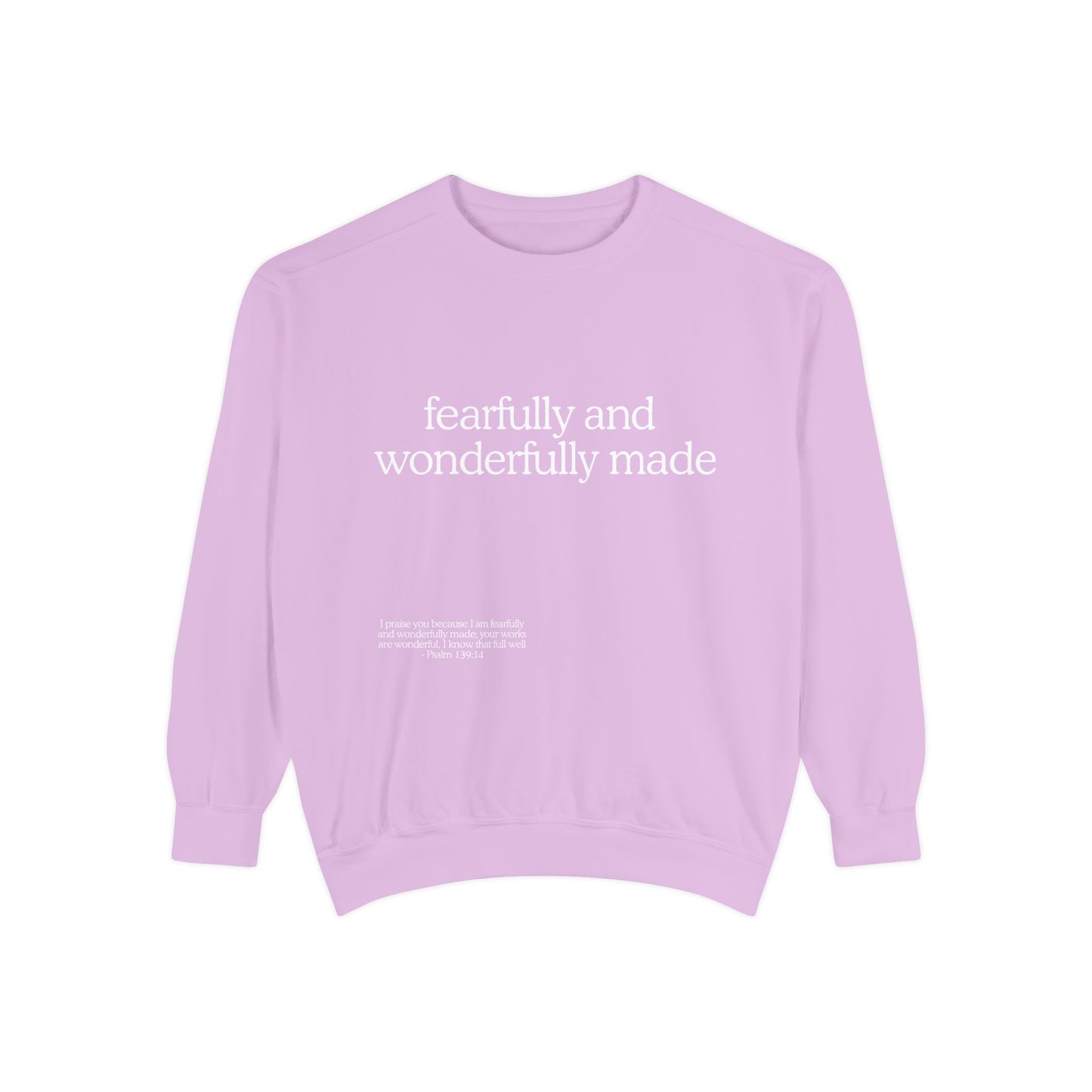 "Fearfully and Wonderfully Made" Crewneck