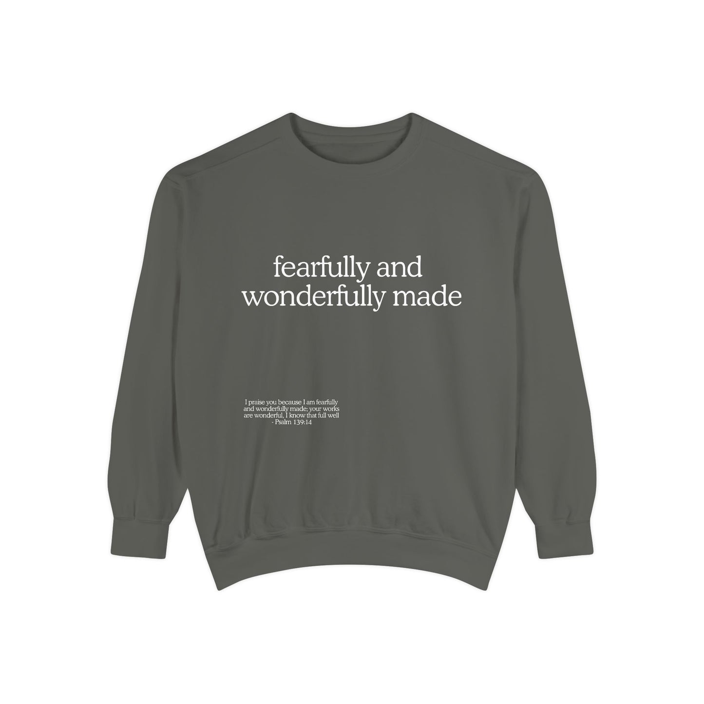 "Fearfully and Wonderfully Made" Crewneck