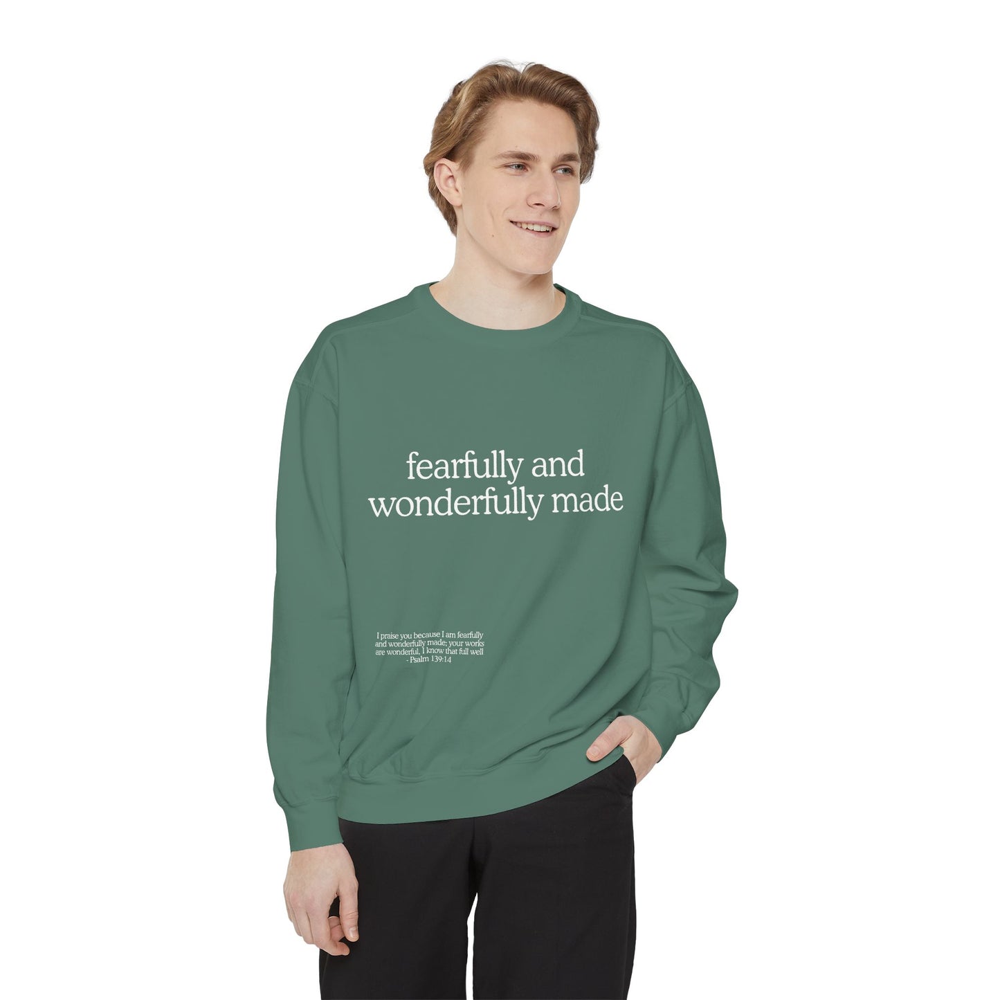 "Fearfully and Wonderfully Made" Crewneck