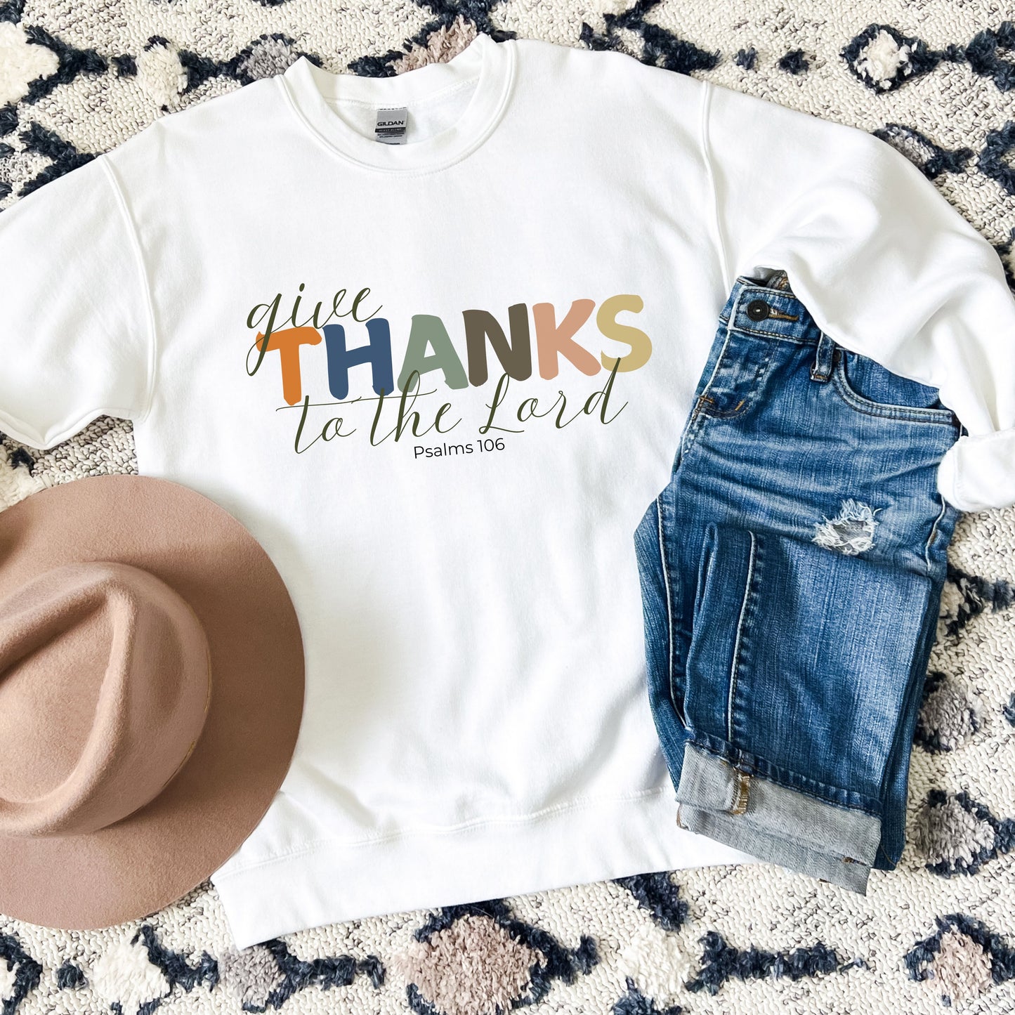 Give Thanks The Lord Sweatshirt