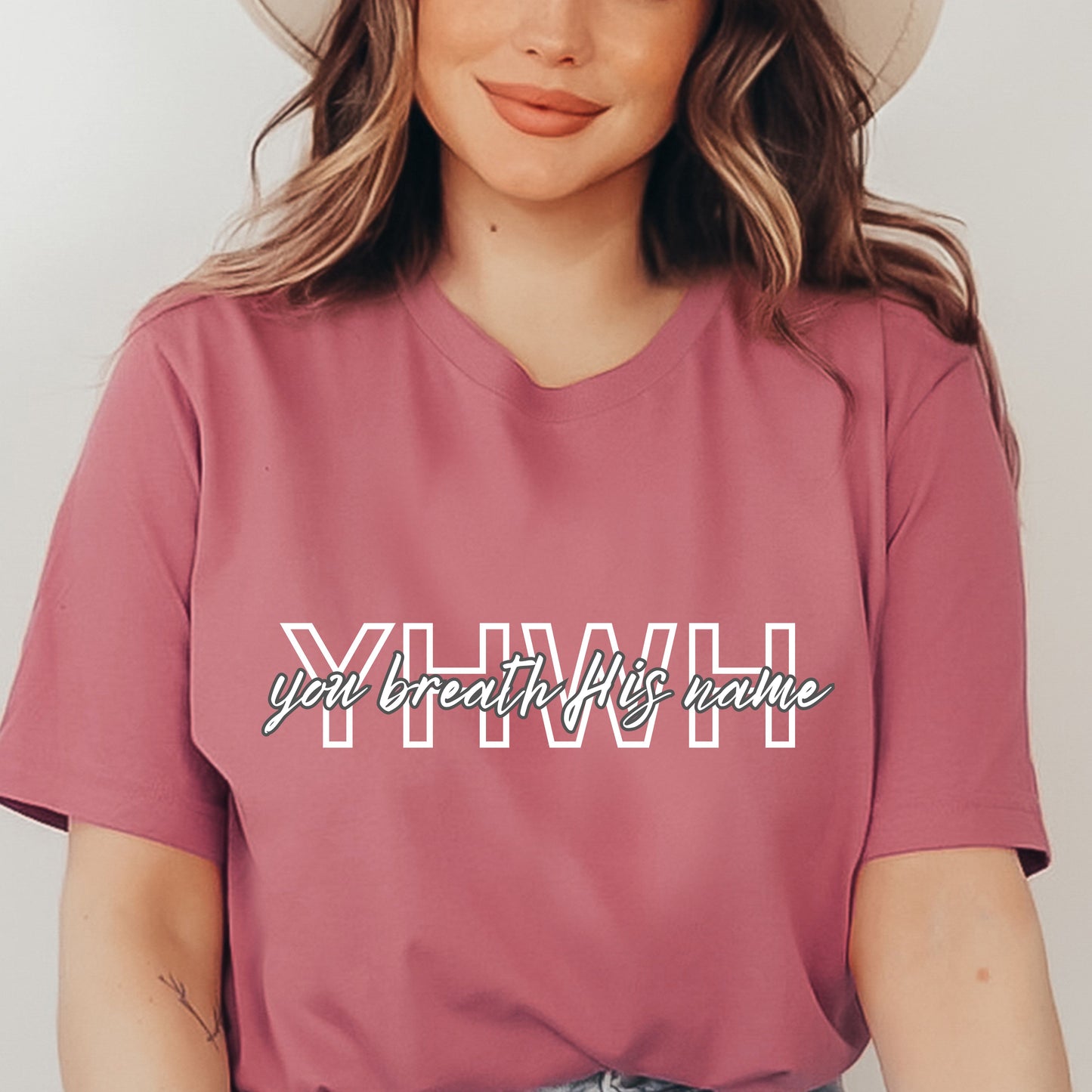 YHWH "You breath His Name" Tee